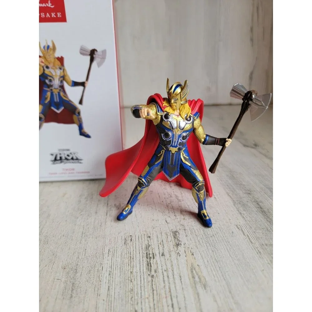 Hallmark Thor love Thunder‎ ornament Xmas Marvel superhero